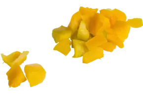 Paprika geel brunoise 20mm zak 1kg